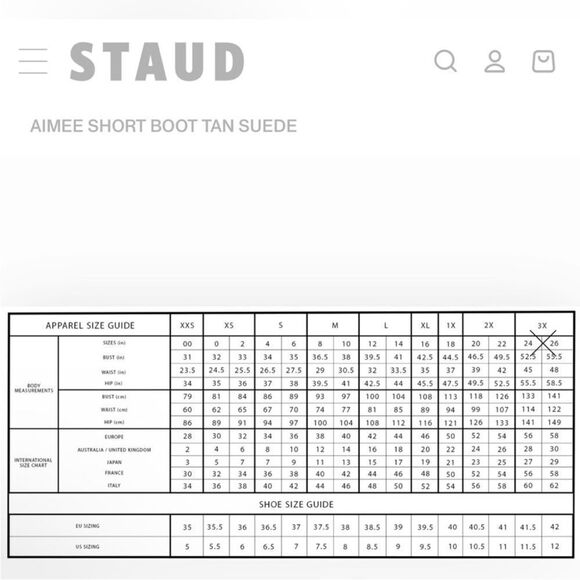REVOLVE STAUD AIMEE SHORT BOOT TAN SUEDE LEATHER Size 37 NWOT - Picture 6 of 13